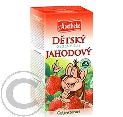 Apotheke Dětský ovocný čaj jahodový 20x2g