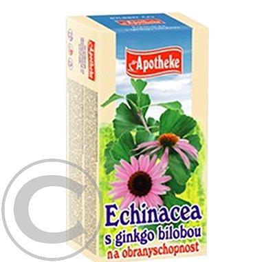 Apotheke Echinacea s ginkgo bilobou čaj 20x1.5g