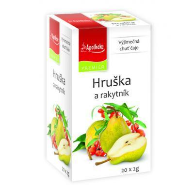 APOTHEKE Hruška a rakytník čaj 20x2 g