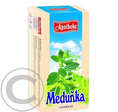 Apotheke Meduňka lékařská čaj 20x1.5g n.s.