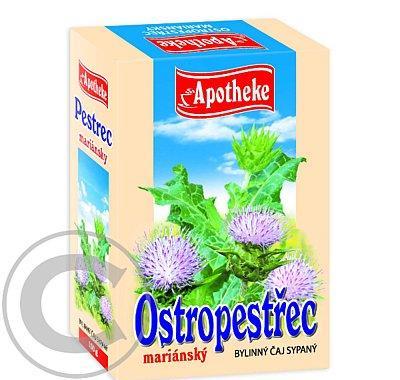 Apotheke Ostropestřec mariánský-plod sypaný 100g, Apotheke, Ostropestřec, mariánský-plod, sypaný, 100g