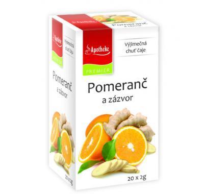 APOTHEKE Pomeranč a zázvor 20x2 g