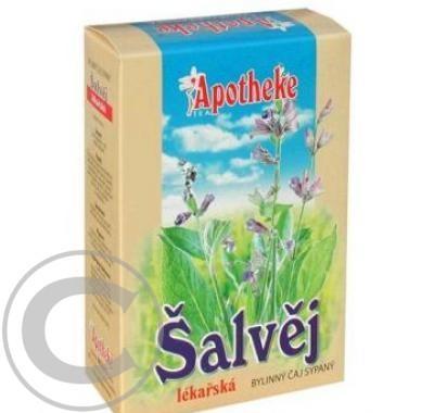 Apotheke Šalvěj lékařská - nať sypaný čaj 50g, Apotheke, Šalvěj, lékařská, nať, sypaný, čaj, 50g