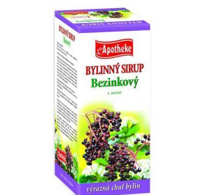 Apotheke sirup bezinkový s aronií 320g, Apotheke, sirup, bezinkový, aronií, 320g