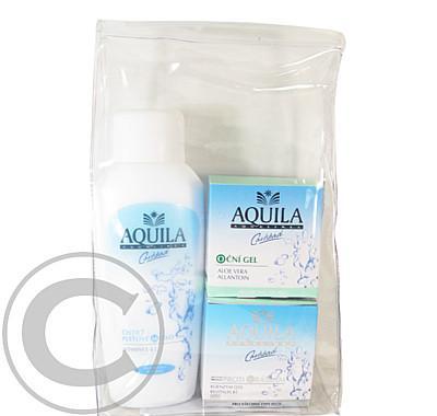 AQUILA Set Čistící pleťové mléko   Krém Q10   Oční gel, AQUILA, Set, Čistící, pleťové, mléko, , Krém, Q10, , Oční, gel