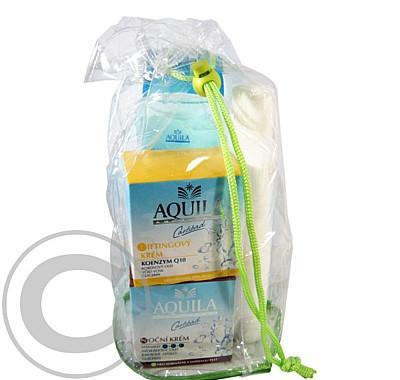 AQUILA Set Sprchový gel   Čistící pleťové mléko   Noční krém   Q10, AQUILA, Set, Sprchový, gel, , Čistící, pleťové, mléko, , Noční, krém, , Q10