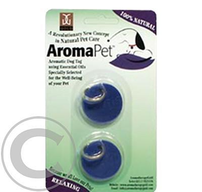 AromaPet známka (2ks) relaxační modrá, AromaPet, známka, 2ks, relaxační, modrá