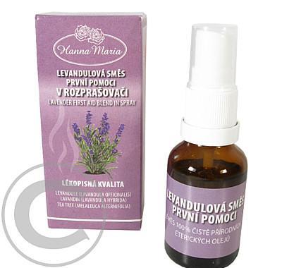 Aromaterapie Levandulová směs 1.pomoci rozpr.25ml, Aromaterapie, Levandulová, směs, 1.pomoci, rozpr.25ml