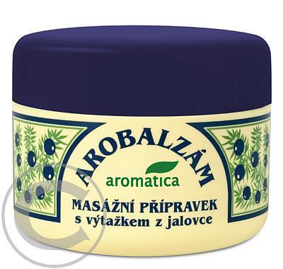 AROMATICA Arobalzám masážní přípravek s výtažkem jalovce 100 ml, AROMATICA, Arobalzám, masážní, přípravek, výtažkem, jalovce, 100, ml