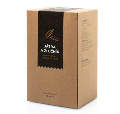 AROMATICA Bylinný čaj Játra a Žlučník 20 sáčků x 2g, AROMATICA, Bylinný, čaj, Játra, Žlučník, 20, sáčků, x, 2g