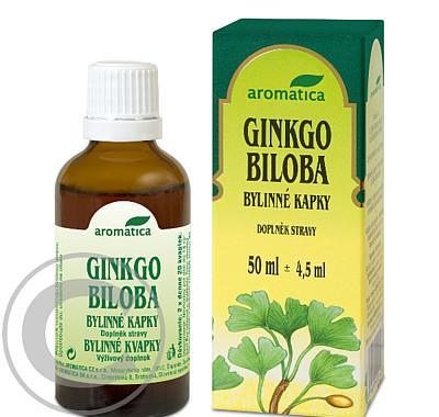 AROMATICA Ginkgo Biloba bylinné kapky 50ml, AROMATICA, Ginkgo, Biloba, bylinné, kapky, 50ml