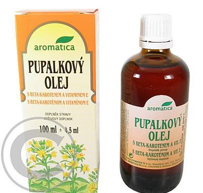 AROMATICA Pupalkový olej s beta-karotenem a vitamínem E100 ml