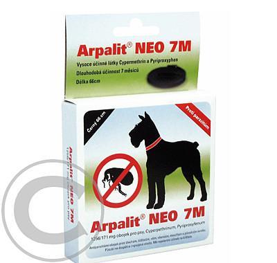 ARPALIT Neo 7M antiparazitní obojek PSI 66cm černý, ARPALIT, Neo, 7M, antiparazitní, obojek, PSI, 66cm, černý