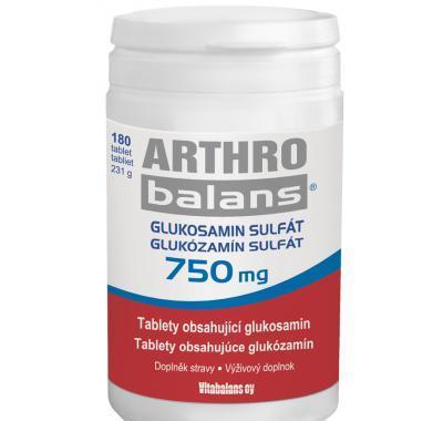 ARTHRObalans tbl.180 glukosamin sulf. 750mg, ARTHRObalans, tbl.180, glukosamin, sulf., 750mg