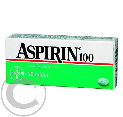 ASPIRIN 100  20X100MG Tablety, ASPIRIN, 100, 20X100MG, Tablety