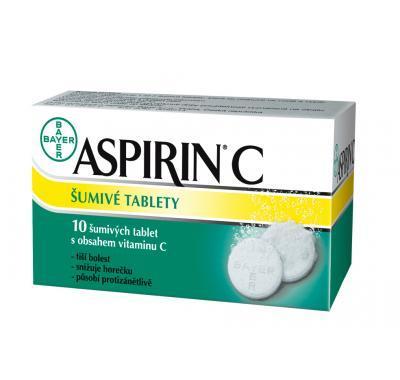 ASPIRIN C 10 Šumivé tablety, ASPIRIN, C, 10, Šumivé, tablety