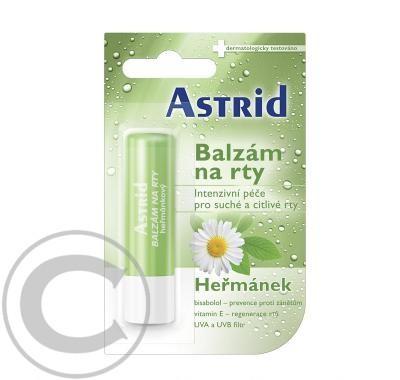 Astrid balzám na rty heřmánkový 4.8g, Astrid, balzám, rty, heřmánkový, 4.8g