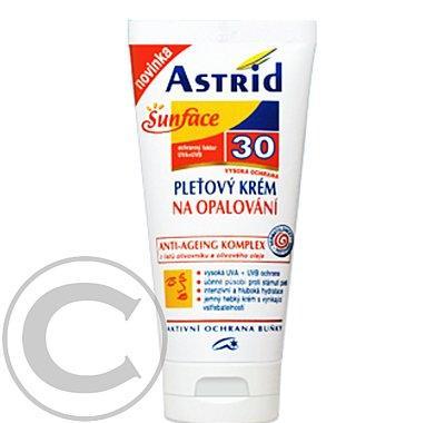 ASTRID krém na opalování sunface F30, 75ml, ASTRID, krém, opalování, sunface, F30, 75ml