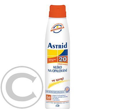 Astrid mléko na opalování ve spreji F20 200ml