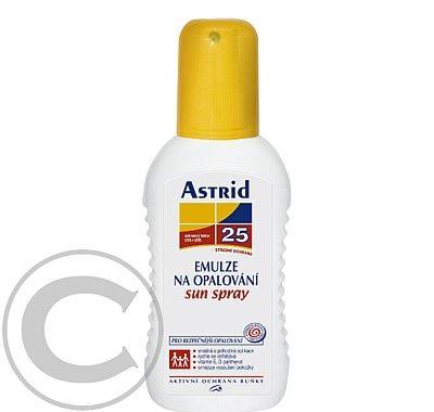 Astrid sun spray emulze na opalování F25 200ml, Astrid, sun, spray, emulze, opalování, F25, 200ml