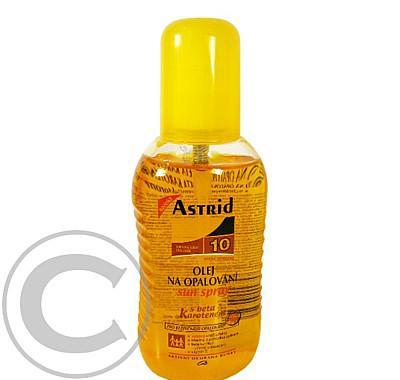 Astrid sun spray olej na opalování F10 beta karoten 200ml, Astrid, sun, spray, olej, opalování, F10, beta, karoten, 200ml