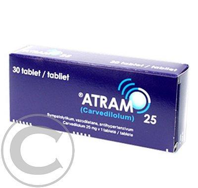 ATRAM 12,5  30X12.5MG Tablety, ATRAM, 12,5, 30X12.5MG, Tablety