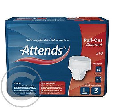 Attends kalhotky absorbční Pull-Ons Discreet 3L 10 kusů, Attends, kalhotky, absorbční, Pull-Ons, Discreet, 3L, 10, kusů