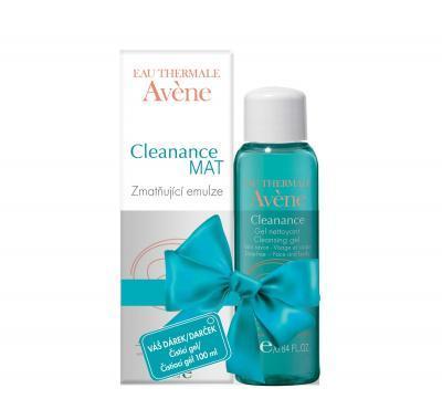 Avène Cleanance MAT Zmatňující emulze 40 ml   Čisticí gel 100 ml ZDARMA, Avène, Cleanance, MAT, Zmatňující, emulze, 40, ml, , Čisticí, gel, 100, ml, ZDARMA