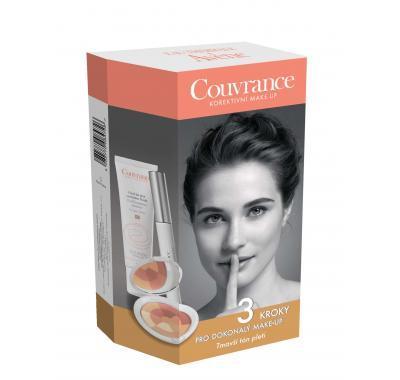 Avène Korektivní make-up 03   Přirozený pudr 9 g   řasenka 3ml, Avène, Korektivní, make-up, 03, , Přirozený, pudr, 9, g, , řasenka, 3ml