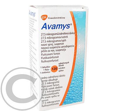 AVAMYS  120X27.5RG Suspenze ve spreji, AVAMYS, 120X27.5RG, Suspenze, ve, spreji