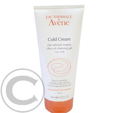 AVENE Cold cream gel nettoyant surgras - Zvláčňující mycí gel 200 ml