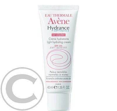 AVENE Hydrance optimale legere SPF 20 - Hydratační krém pro normální až smíšenou citlivou pleť s ochranným faktorem, AVENE, Hydrance, optimale, legere, SPF, 20, Hydratační, krém, normální, až, smíšenou, citlivou, pleť, ochranným, faktorem