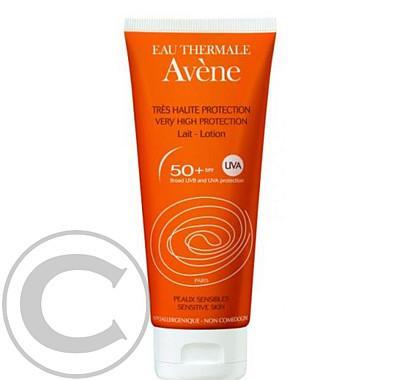 AVENE Lait 50  - Mléko SPF 50  pro citlivou pokožku 100 ml, AVENE, Lait, 50, Mléko, SPF, 50, citlivou, pokožku, 100, ml