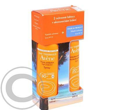 AVENE - Spray SPF 30 200 ml   Spray SPF 20 200 ml za 100 Kč, AVENE, Spray, SPF, 30, 200, ml, , Spray, SPF, 20, 200, ml, za, 100, Kč