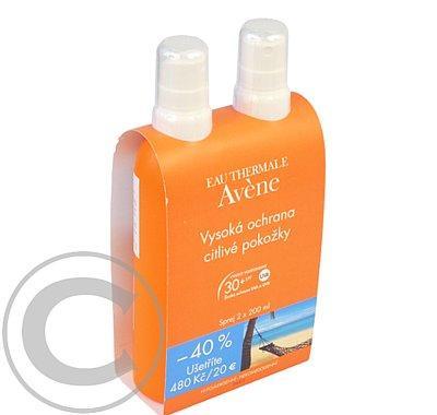 AVENE Spray SPF 30 - Sprej SPF 30 pro citlivou pokožku 200 ml DUO - 40%
