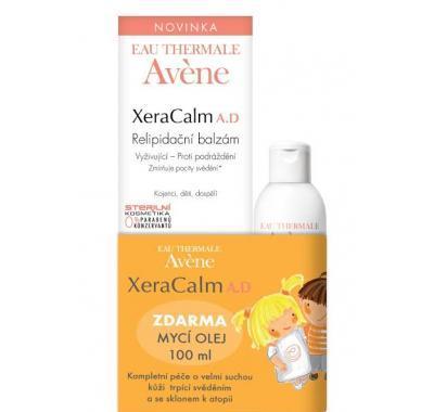 AVÉNE Xeracalm A.D balzám 200 ml   Xeracalm olej 100 ml ZDARMA, AVÉNE, Xeracalm, A.D, balzám, 200, ml, , Xeracalm, olej, 100, ml, ZDARMA