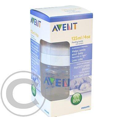 AVENT Láhev 125ml PP bez BPA (měkká polypropylén), AVENT, Láhev, 125ml, PP, bez, BPA, měkká, polypropylén,