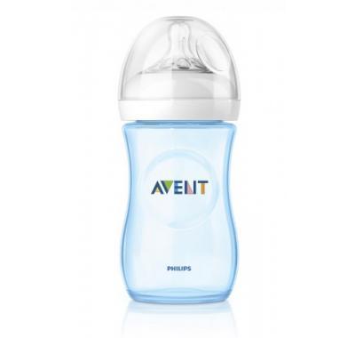 AVENT Láhev  260 ml Natural modrá, AVENT, Láhev, 260, ml, Natural, modrá