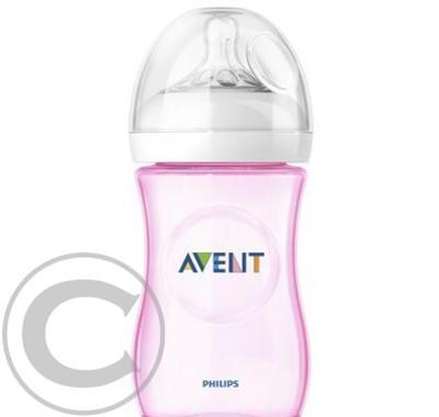 AVENT Láhev 260 ml Natural růžová 1ks