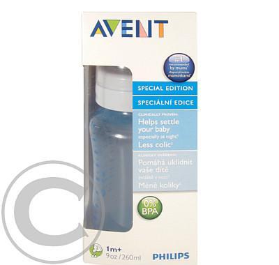 AVENT Láhev 260ml PP bez BPA Limitovaná edice modrá, AVENT, Láhev, 260ml, PP, bez, BPA, Limitovaná, edice, modrá