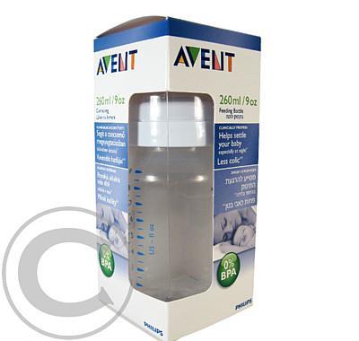 AVENT Láhev 260ml PP bez BPA (měkká polypropylén.), AVENT, Láhev, 260ml, PP, bez, BPA, měkká, polypropylén.,