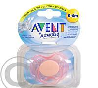 AVENT Šidítko silikon sensitiv 0 - 6 měsíců 1ks, AVENT, Šidítko, silikon, sensitiv, 0, 6, měsíců, 1ks