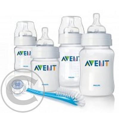 AVENT Startovní sada 2x125ml 2x260ml kartáč šidítko