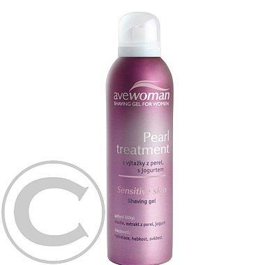 AVEWOMAN Pearl treatment dámský gel na holení 150ml, AVEWOMAN, Pearl, treatment, dámský, gel, holení, 150ml