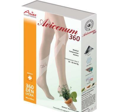 Avicenum 360 punčochy lýtkové otevřená špička 2D světlé, Avicenum, 360, punčochy, lýtkové, otevřená, špička, 2D, světlé