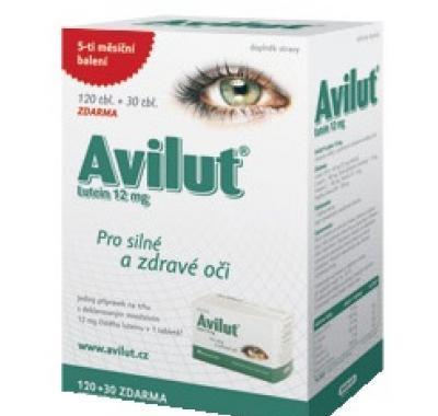 AVILUT Lutein 12 mg 120   30 kapslí, AVILUT, Lutein, 12, mg, 120, , 30, kapslí