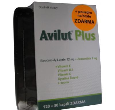 AVILUT Plus 120 30 kapslí   pouzdro na brýle ZDARMA