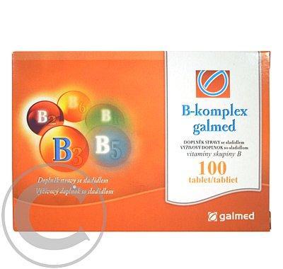 B-komplex  Galmed tbl 100, B-komplex, Galmed, tbl, 100