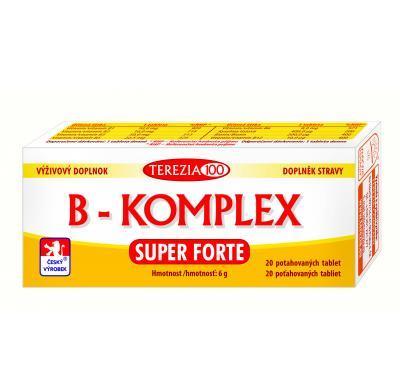 B-komplex Super Forte 20 tablet, B-komplex, Super, Forte, 20, tablet