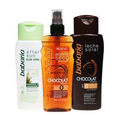 Babaria Sun Milk Chocolat 550 ml, Sun Milk Chocolat 200 ml   Tanning Oil 200 ml   150 ml, Babaria, Sun, Milk, Chocolat, 550, ml, Sun, Milk, Chocolat, 200, ml, , Tanning, Oil, 200, ml, , 150, ml